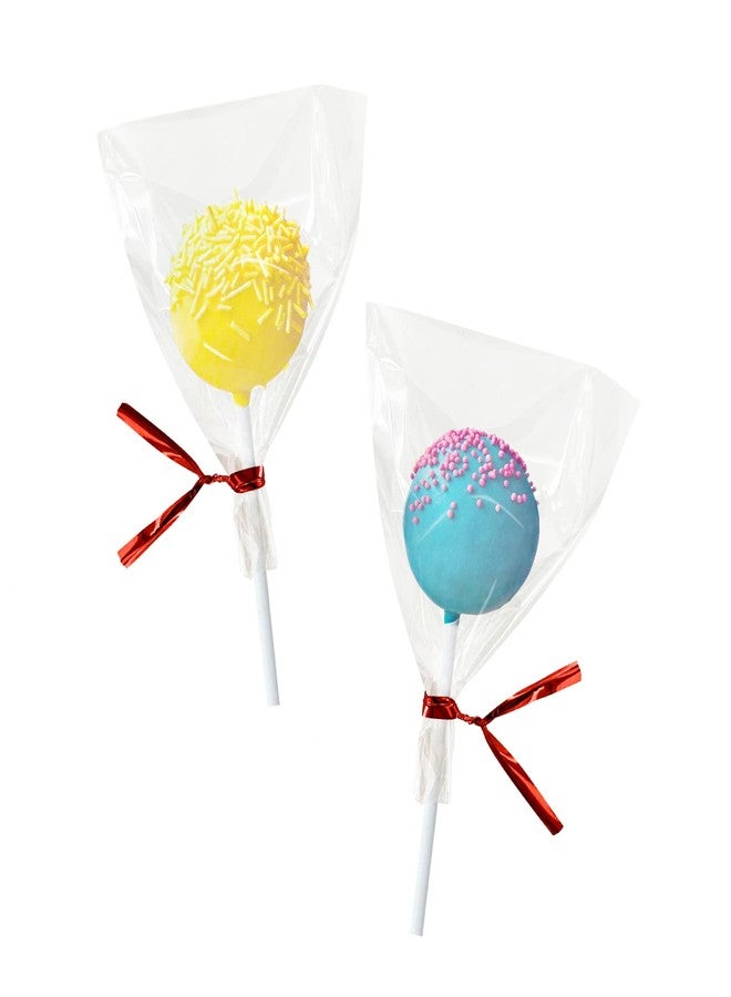 XLSFPY 100PCS Clear Cellophane Treat Bags with 100PCS Twist Ties, 3x4 OPP Rice Crispy Bags for Gift Goodie Favor Candy Cake Pop Birthday Party Cookies Christmas New Year Wedding Party (3'' x 4'') - Image 4